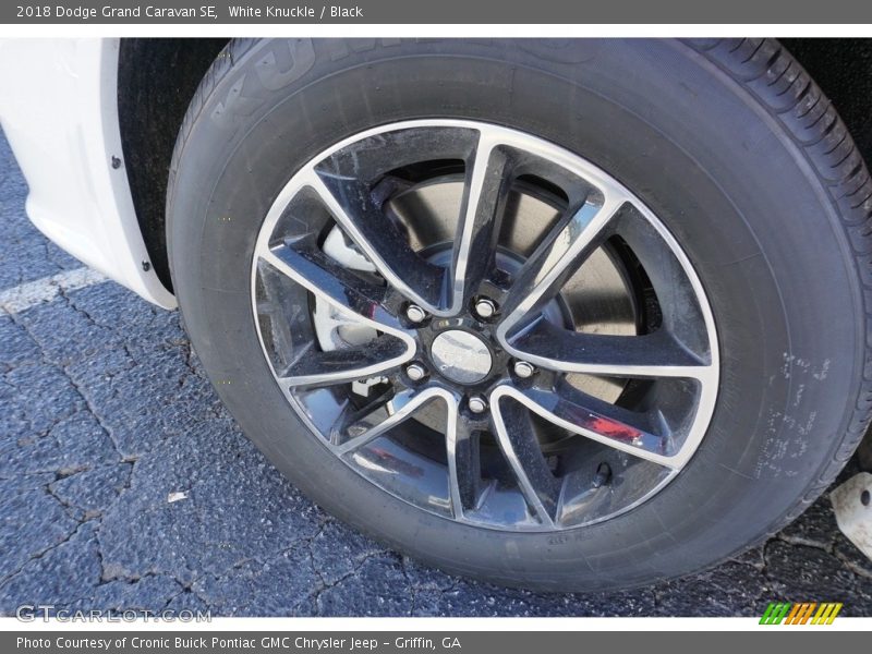 White Knuckle / Black 2018 Dodge Grand Caravan SE