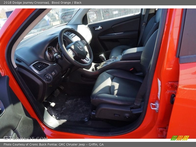 Blood Orange / Black 2018 Dodge Journey Crossroad