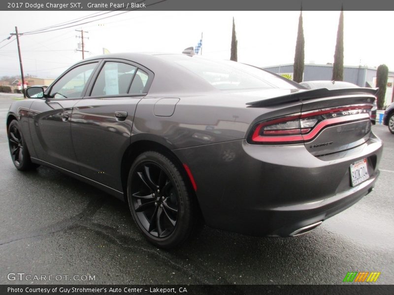 Granite Pearl / Black 2017 Dodge Charger SXT