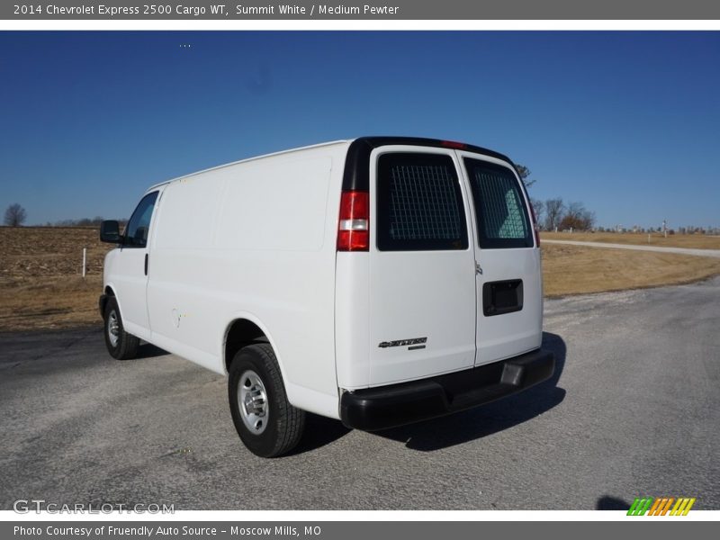 Summit White / Medium Pewter 2014 Chevrolet Express 2500 Cargo WT