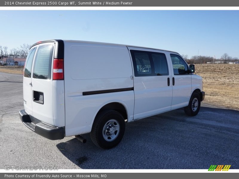 Summit White / Medium Pewter 2014 Chevrolet Express 2500 Cargo WT