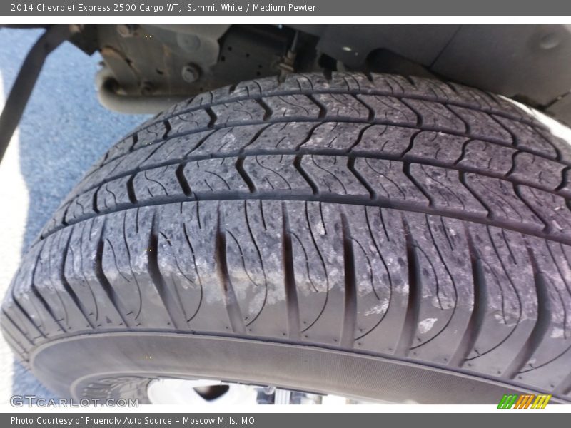 Summit White / Medium Pewter 2014 Chevrolet Express 2500 Cargo WT
