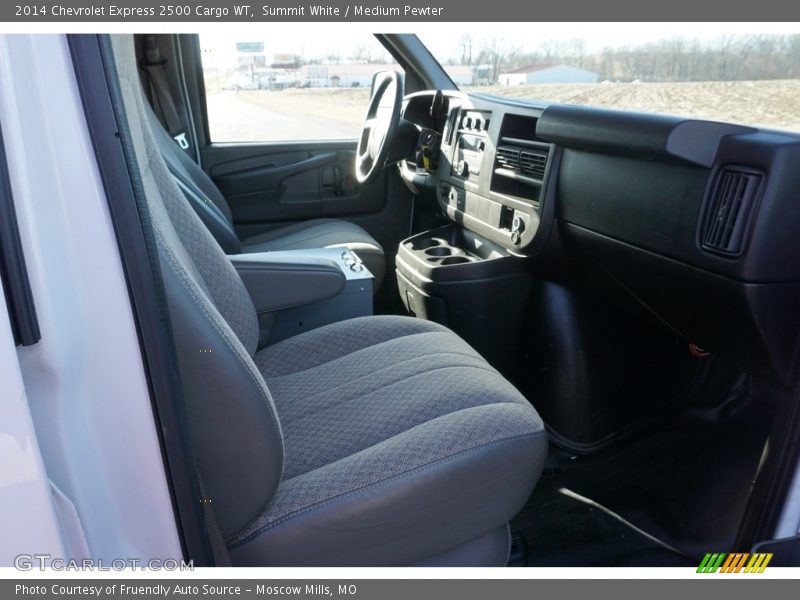 Summit White / Medium Pewter 2014 Chevrolet Express 2500 Cargo WT