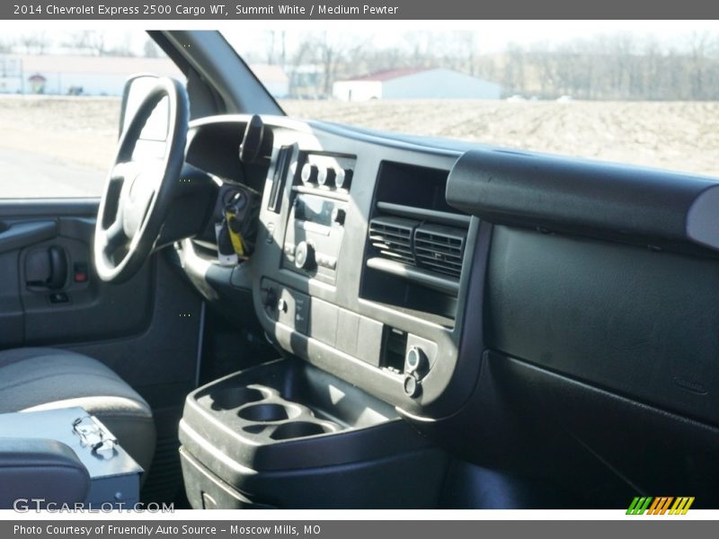 Summit White / Medium Pewter 2014 Chevrolet Express 2500 Cargo WT