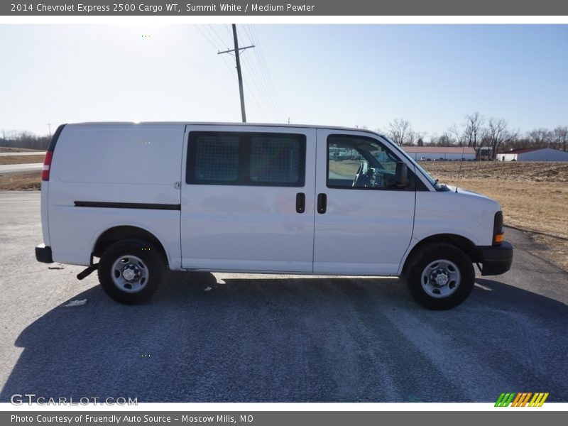 Summit White / Medium Pewter 2014 Chevrolet Express 2500 Cargo WT