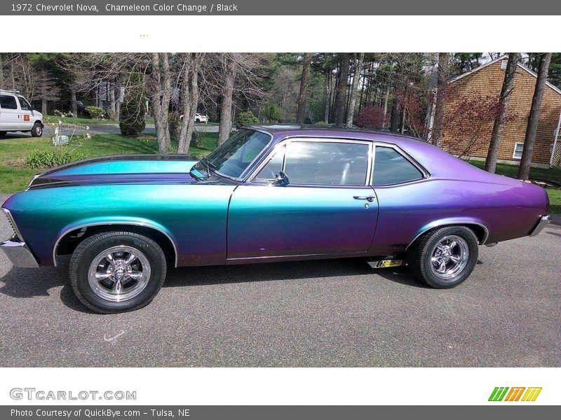 Front 3/4 View of 1972 Nova 