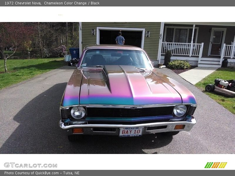 Chameleon Color Change / Black 1972 Chevrolet Nova
