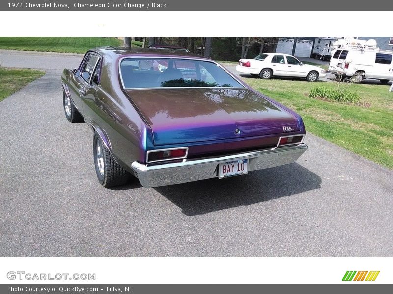 Chameleon Color Change / Black 1972 Chevrolet Nova