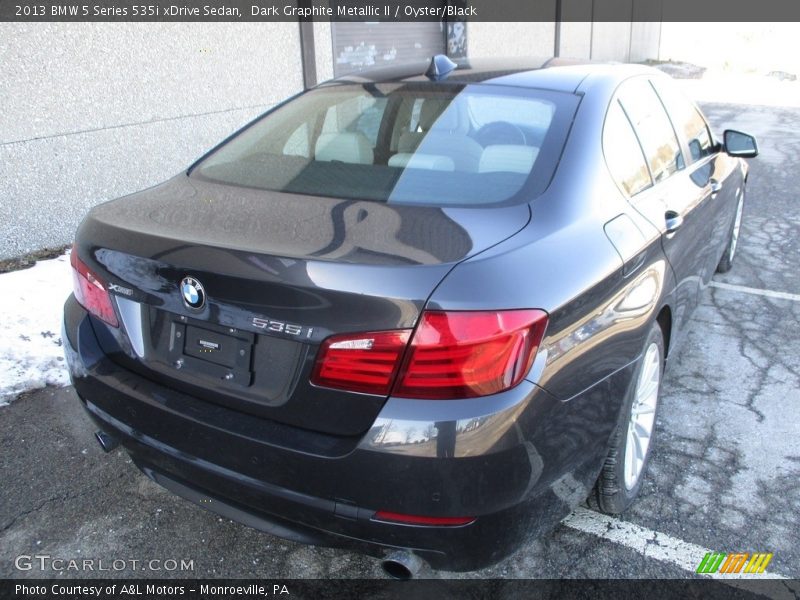 Dark Graphite Metallic II / Oyster/Black 2013 BMW 5 Series 535i xDrive Sedan