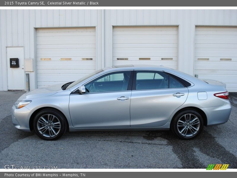 Celestial Silver Metallic / Black 2015 Toyota Camry SE