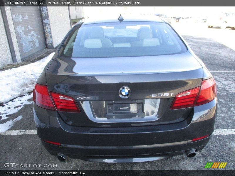 Dark Graphite Metallic II / Oyster/Black 2013 BMW 5 Series 535i xDrive Sedan