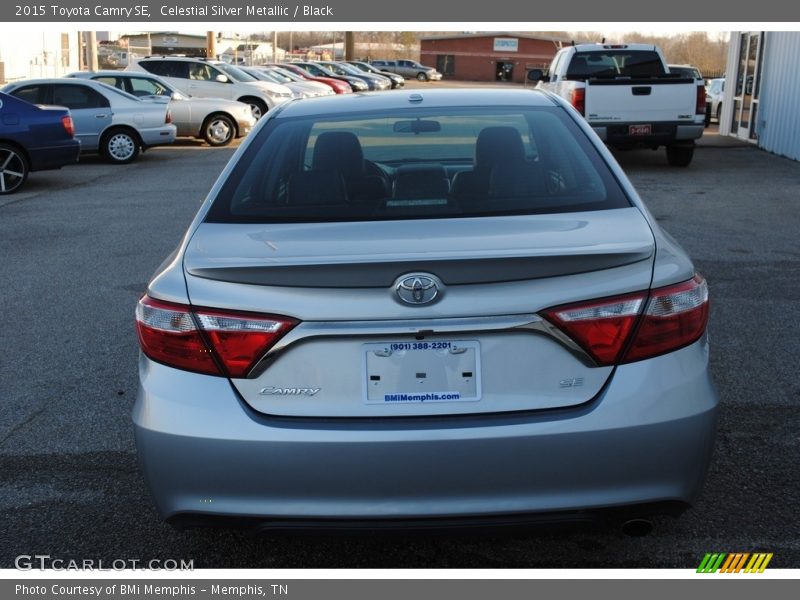 Celestial Silver Metallic / Black 2015 Toyota Camry SE