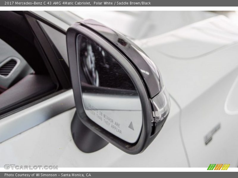 Polar White / Saddle Brown/Black 2017 Mercedes-Benz C 43 AMG 4Matic Cabriolet