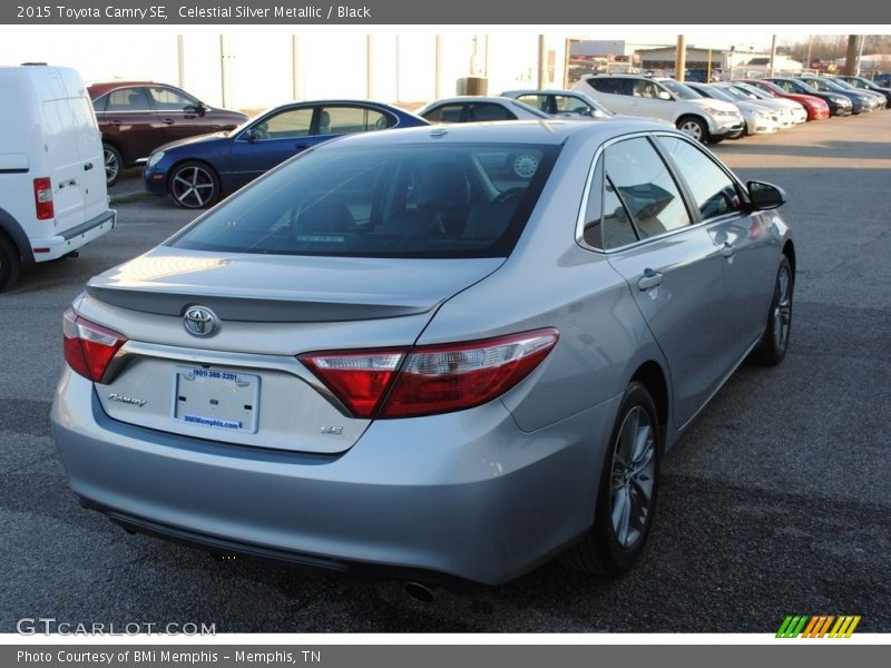 Celestial Silver Metallic / Black 2015 Toyota Camry SE