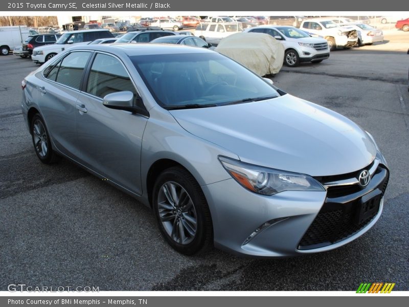 Celestial Silver Metallic / Black 2015 Toyota Camry SE