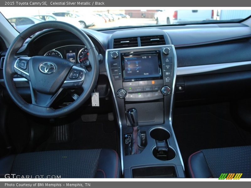 Celestial Silver Metallic / Black 2015 Toyota Camry SE