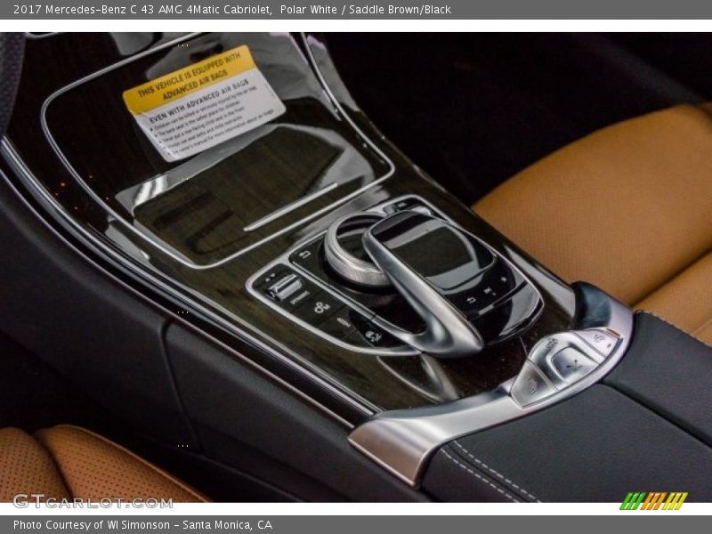 Polar White / Saddle Brown/Black 2017 Mercedes-Benz C 43 AMG 4Matic Cabriolet