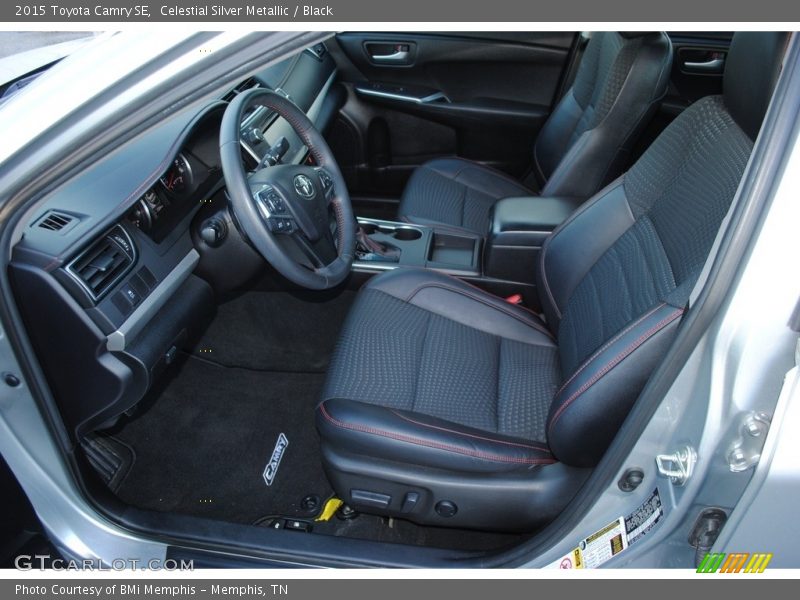 Celestial Silver Metallic / Black 2015 Toyota Camry SE