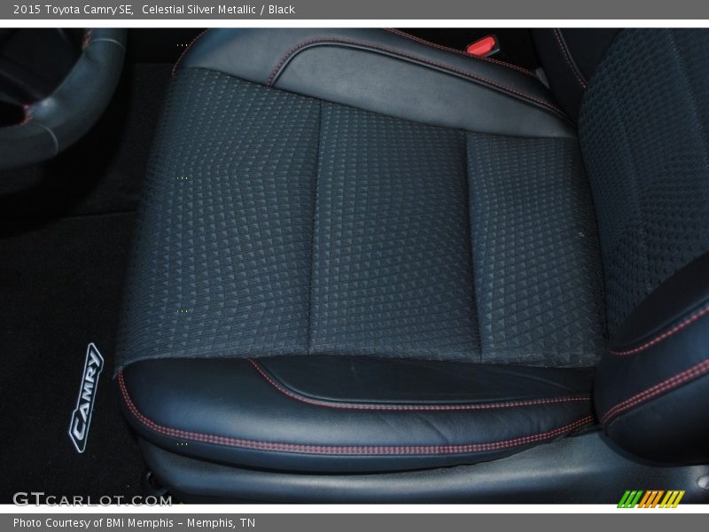 Celestial Silver Metallic / Black 2015 Toyota Camry SE