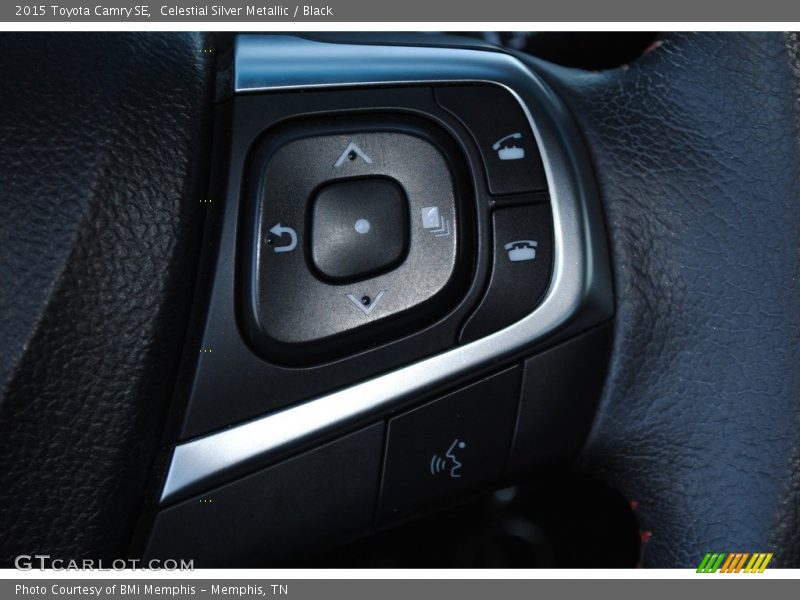 Celestial Silver Metallic / Black 2015 Toyota Camry SE