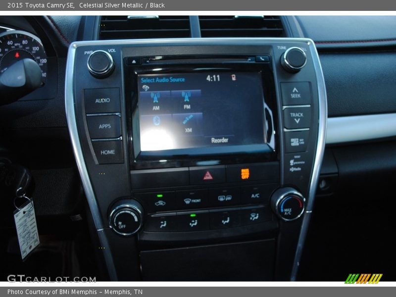 Celestial Silver Metallic / Black 2015 Toyota Camry SE