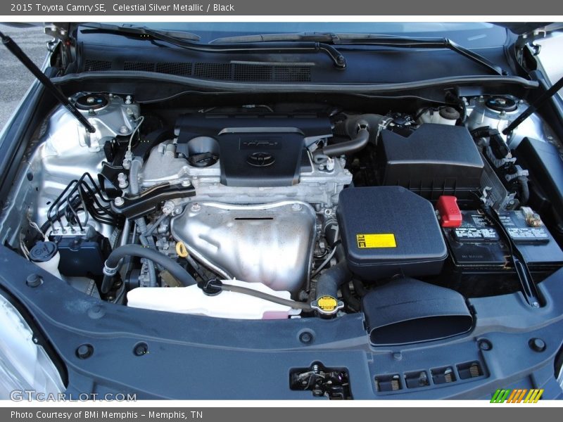 Celestial Silver Metallic / Black 2015 Toyota Camry SE