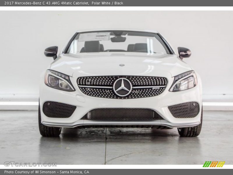 Polar White / Black 2017 Mercedes-Benz C 43 AMG 4Matic Cabriolet