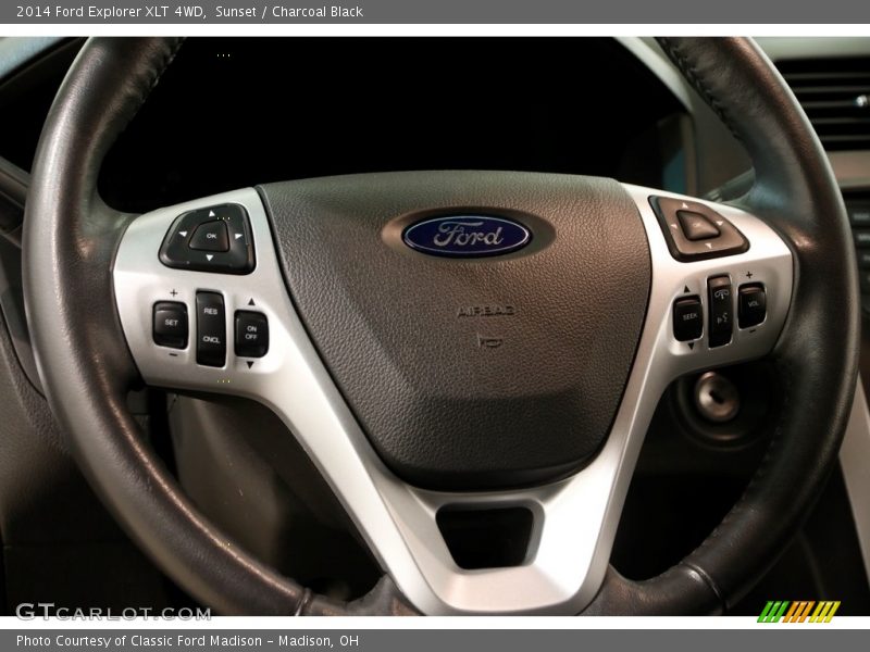 Sunset / Charcoal Black 2014 Ford Explorer XLT 4WD
