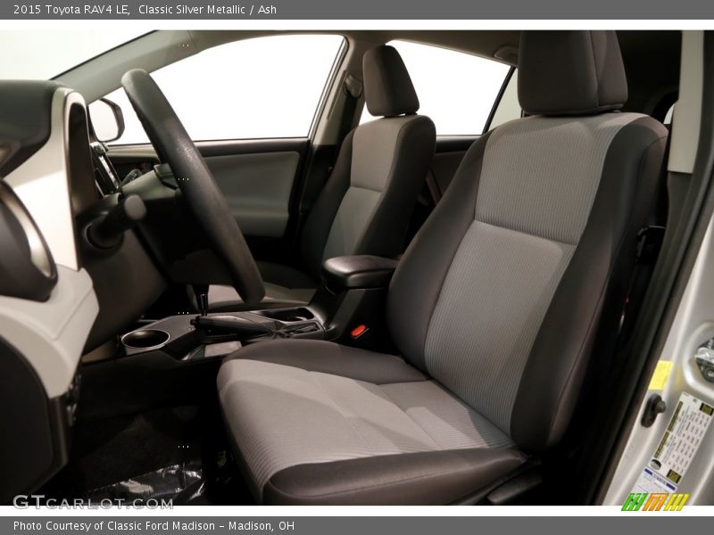 Classic Silver Metallic / Ash 2015 Toyota RAV4 LE