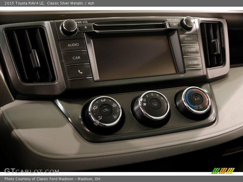 Classic Silver Metallic / Ash 2015 Toyota RAV4 LE