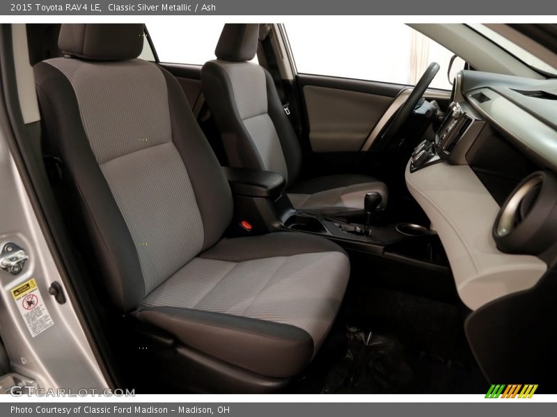 Classic Silver Metallic / Ash 2015 Toyota RAV4 LE