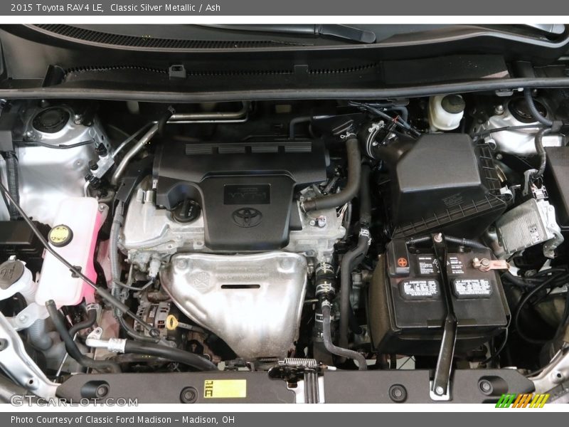 Classic Silver Metallic / Ash 2015 Toyota RAV4 LE