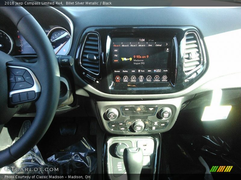 Billet Silver Metallic / Black 2018 Jeep Compass Limited 4x4