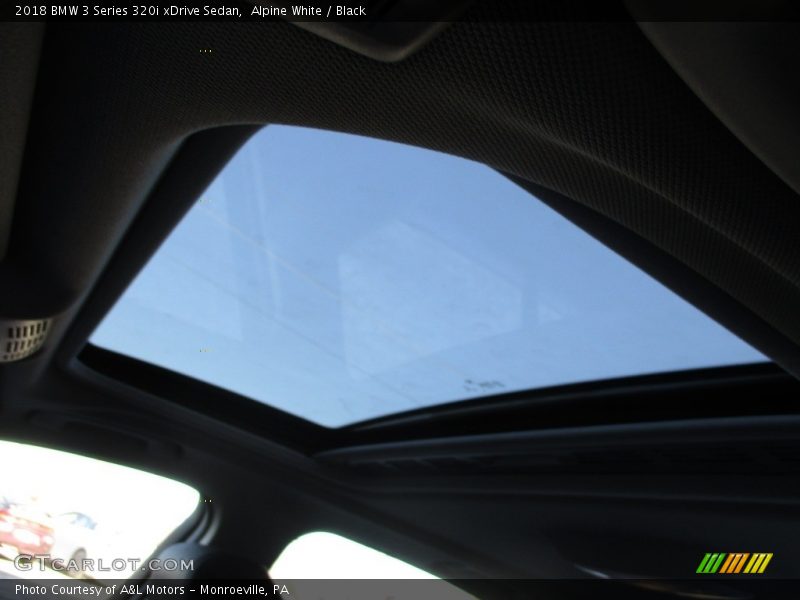 Alpine White / Black 2018 BMW 3 Series 320i xDrive Sedan