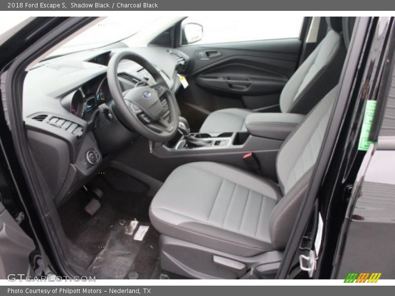 Shadow Black / Charcoal Black 2018 Ford Escape S