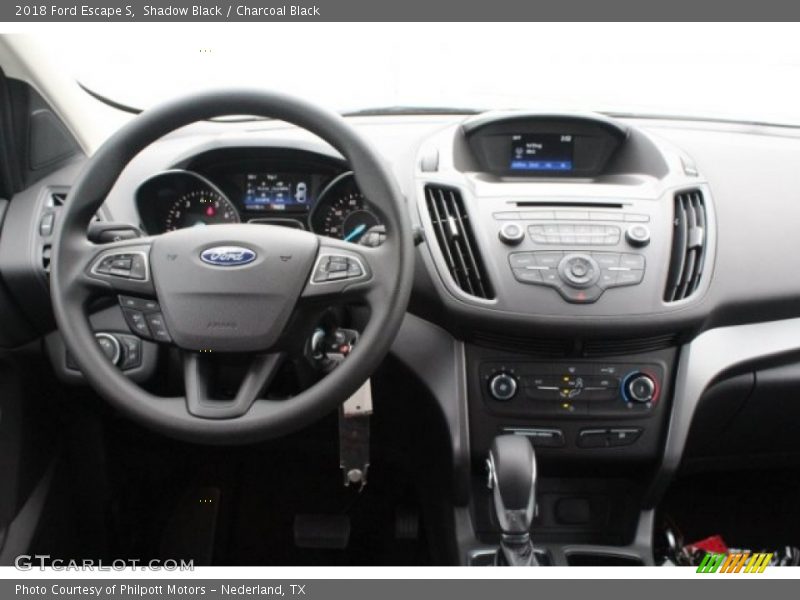 Shadow Black / Charcoal Black 2018 Ford Escape S