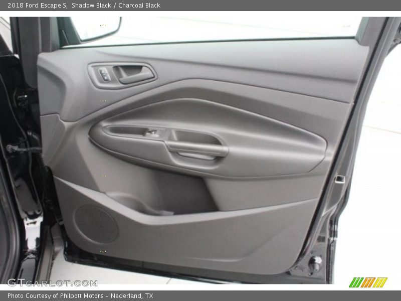 Shadow Black / Charcoal Black 2018 Ford Escape S