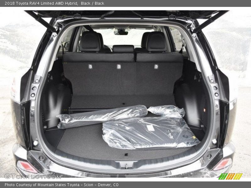Black / Black 2018 Toyota RAV4 Limited AWD Hybrid