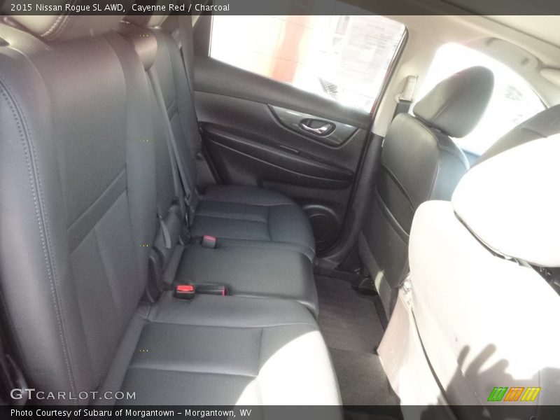 Cayenne Red / Charcoal 2015 Nissan Rogue SL AWD