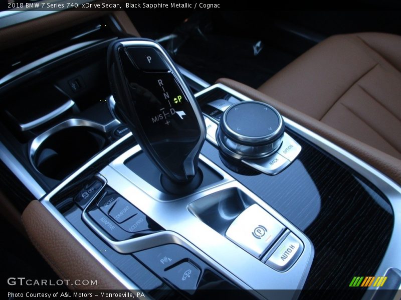 Black Sapphire Metallic / Cognac 2018 BMW 7 Series 740i xDrive Sedan