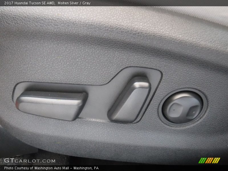 Molten Silver / Gray 2017 Hyundai Tucson SE AWD