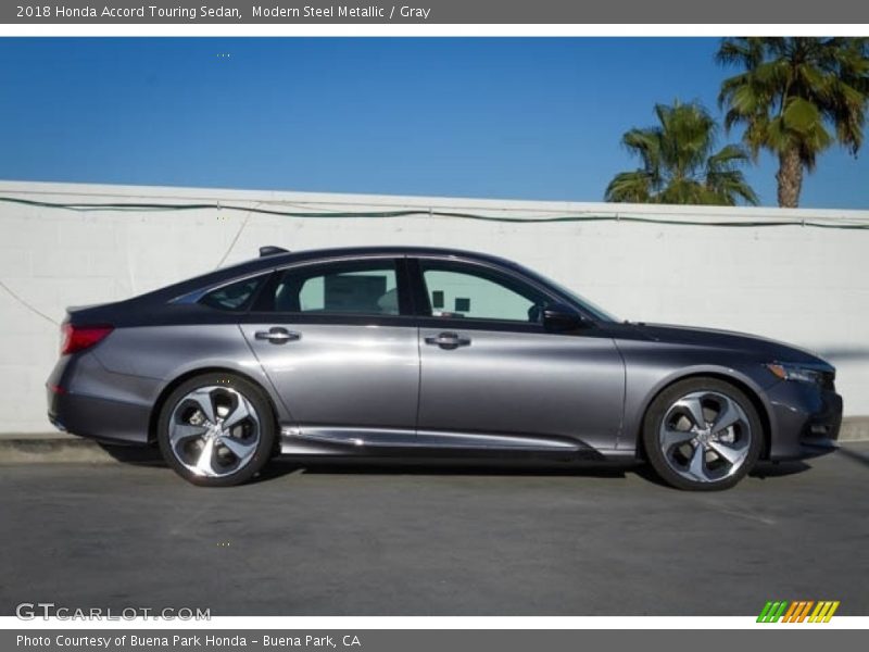 Modern Steel Metallic / Gray 2018 Honda Accord Touring Sedan