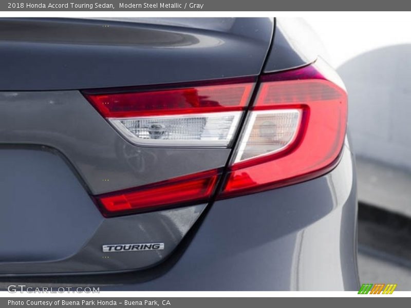 Modern Steel Metallic / Gray 2018 Honda Accord Touring Sedan