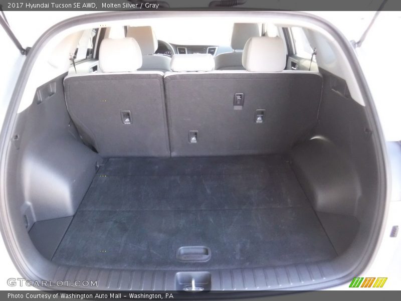 Molten Silver / Gray 2017 Hyundai Tucson SE AWD