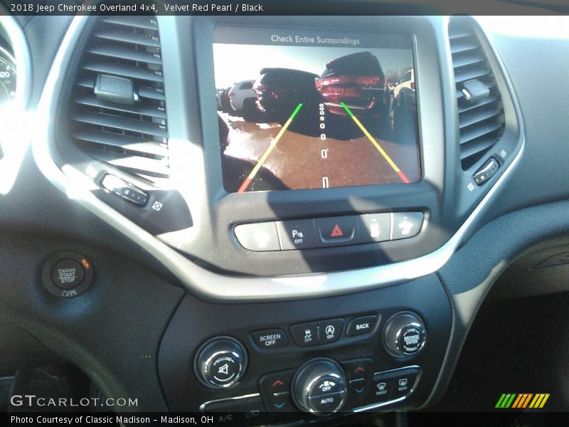 Velvet Red Pearl / Black 2018 Jeep Cherokee Overland 4x4