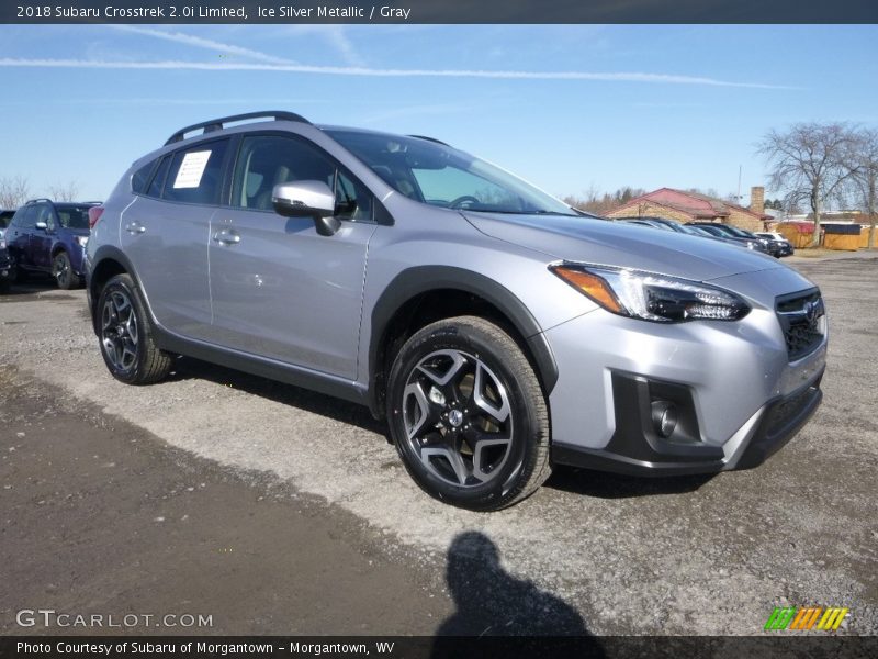 Ice Silver Metallic / Gray 2018 Subaru Crosstrek 2.0i Limited