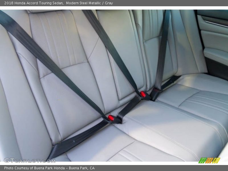 Modern Steel Metallic / Gray 2018 Honda Accord Touring Sedan