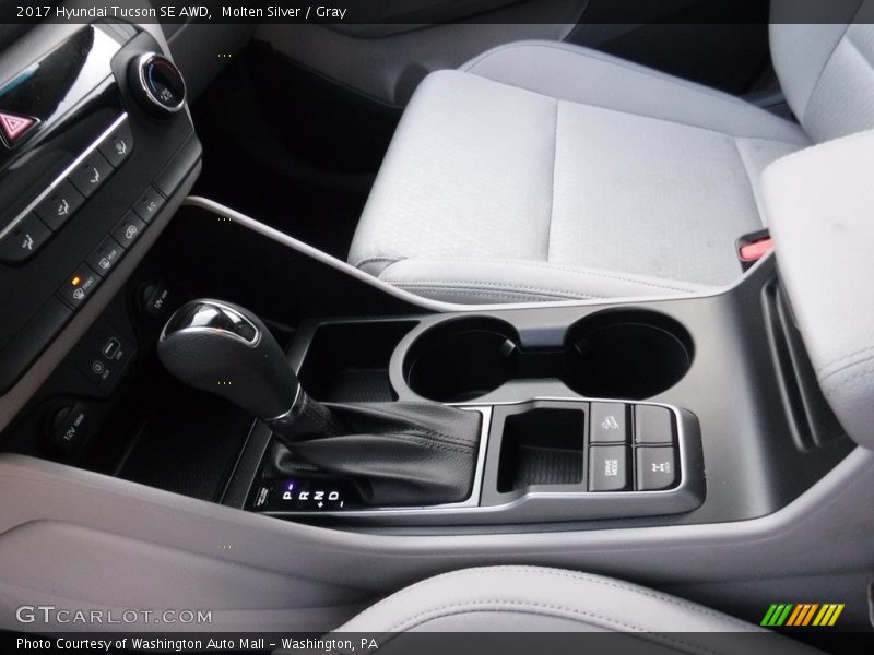 Molten Silver / Gray 2017 Hyundai Tucson SE AWD