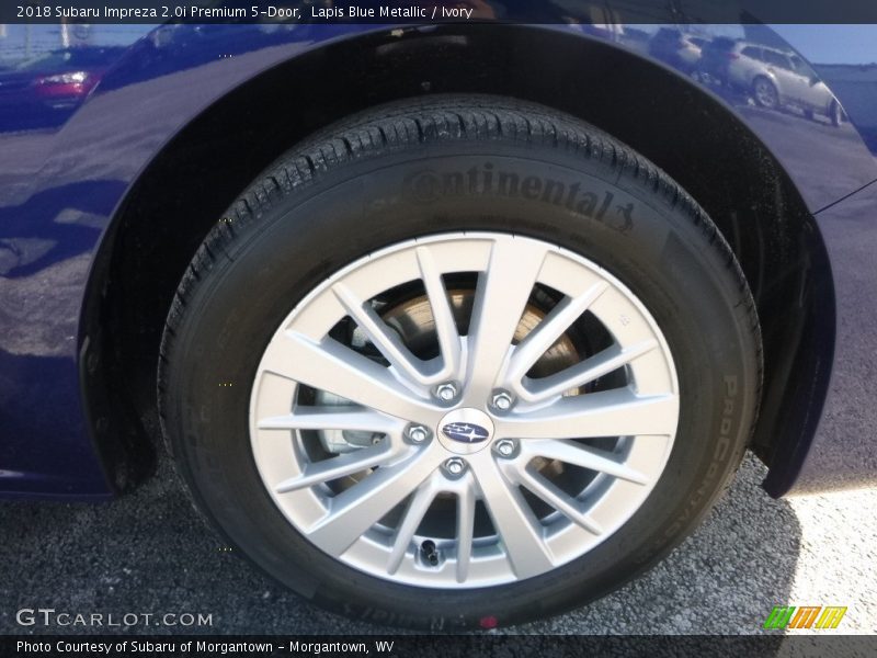 Lapis Blue Metallic / Ivory 2018 Subaru Impreza 2.0i Premium 5-Door