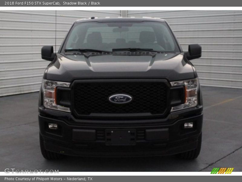 Shadow Black / Black 2018 Ford F150 STX SuperCab